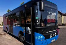 Автобус Миколаївпастрансу на міському маршруті
