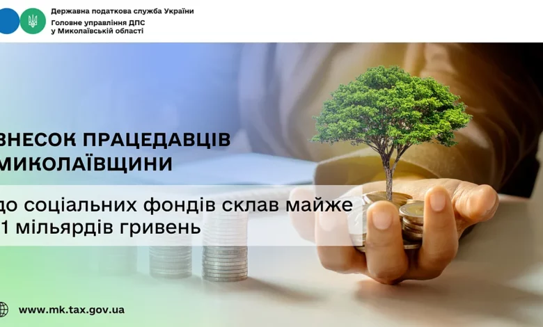 Ілюстративне зображення сплати єдиного соціального внеску роботодавцями Миколаївщини