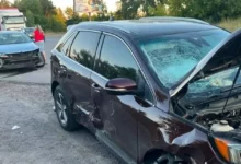 ДТП за участю трьох автомобілів у Вінницькій області