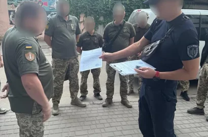 Військовослужбовці Київського районного ТЦК в Одесі