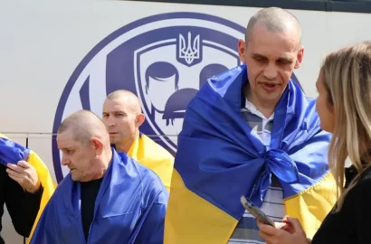 103 украинских защитника, освобождённые из российского плена