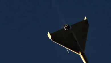 Ілюстративне фото атаки безпілотників на пункт пропуску в Одеській області