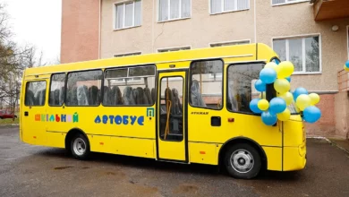 Шкільні автобуси для підвезення дітей у громадах Миколаївщини