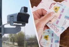 Камера автоматичної фіксації порушень швидкості на дорозі