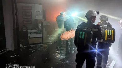 Наслідки російського удару по торговельному центру в Кривому Розі