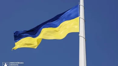 У Миколаєві під час церемонії 23 серпня підняли Державний прапор України