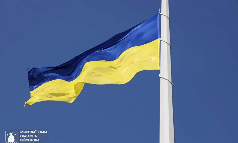 У Миколаєві під час церемонії 23 серпня підняли Державний прапор України
