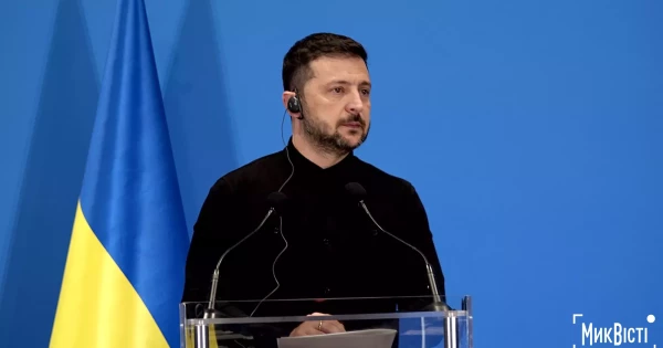 Володимир Зеленський під час конференції
