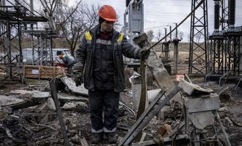 Пошкоджена енергетична інфраструктура після атаки безпілотників на Миколаївщині