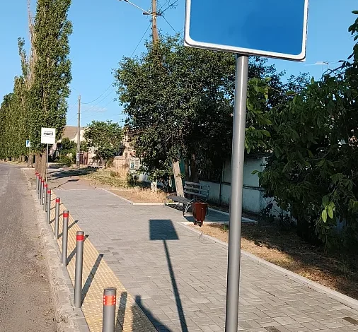 Зупинка громадського транспорту «вул. Ударна» на вулиці Руфина Судковського в Миколаєві