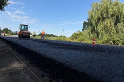 На трасі Р-75 між Миколаївською та Одеською областями відновили 70 тисяч квадратних метрів покриття