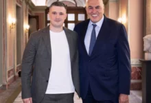 Михайло Федоров і міністр оборони Італії Гвідо Крозетто під час зустрічі 28 серпня 2026 року