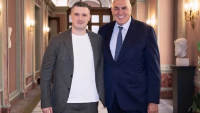 Михайло Федоров і міністр оборони Італії Гвідо Крозетто під час зустрічі 28 серпня 2026 року