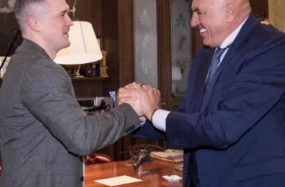Михайло Федоров і міністр оборони Італії Гвідо Крозетто під час зустрічі 28 серпня 2026 року