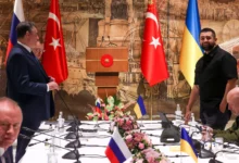 Ілюстративне зображення мирних переговорів України та Росії