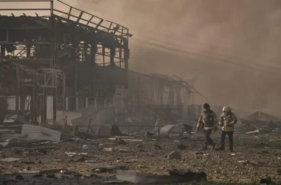 Наслідки ворожого удару по Бучанському району Київської області