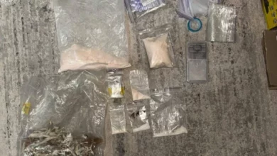 Пакети з психотропною речовиною, ваги та пакувальні матеріали, вилучені під час обшуку в Миколаєві