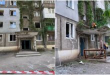 дім, пошкоджений внаслідок вибуху газу