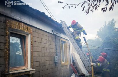 Ілюстративне зображення наслідків пожеж на Миколаївщині