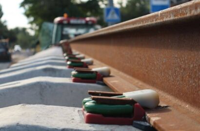 Ремонт трамвайної колії на 6-й Слобідській у Миколаєві