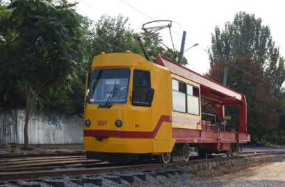 Ремонт трамвайної колії на 6-й Слобідській у Миколаєві