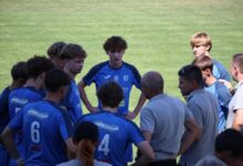 Футбольний матч СДЮСШОР «Миколаїв» U19 проти полтавської «Молоді» на Центральному міському стадіоні