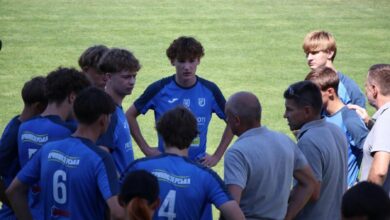 Футбольний матч СДЮСШОР «Миколаїв» U19 проти полтавської «Молоді» на Центральному міському стадіоні