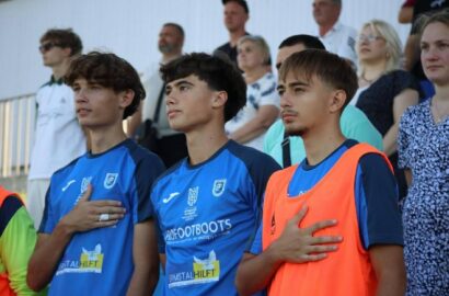 Футбольний матч СДЮСШОР «Миколаїв» U19 проти полтавської «Молоді» на Центральному міському стадіоні