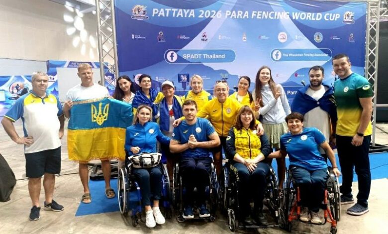 Миколаївські фехтувальники на візках — призери Кубку світу в Таїланді