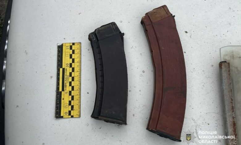 Знайдене озброєння залишив собі: на Миколаївщині чоловік зберігав його вдома