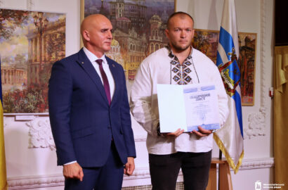 Відкриття артпростору «Вільна сцена» у Миколаєві та міська церемонія відзначення