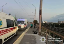 Електросамокат після смертельної аварії у Тернополі