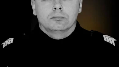 Поліцейські на місці служби в Миколаєві після ворожого обстрілу