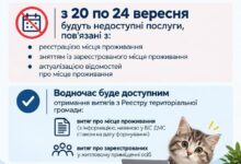 Інформація про тимчасове обмеження послуг у ЦНАПах Миколаєва