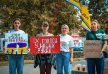 Акція на підтримку військовополонених і зниклих безвісти в Миколаєві
