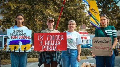 Акція на підтримку військовополонених і зниклих безвісти в Миколаєві