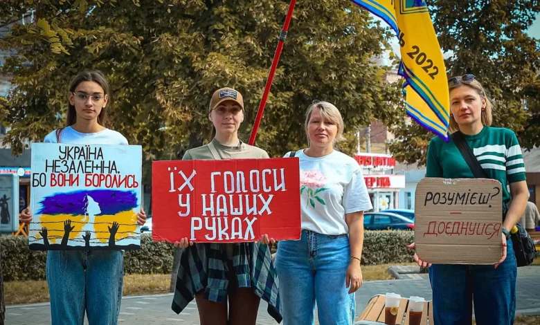 Полон не має вихідних: у Миколаєві підтримали бранців і зниклих безвісти