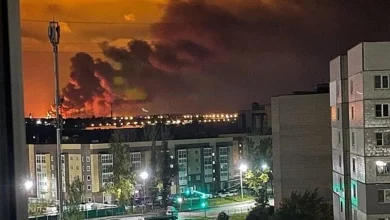 Наслідки атаки дронів на Ярославський нафтопереробний завод
