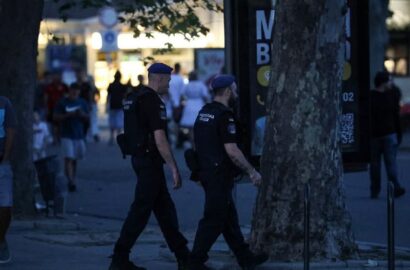 Поліцейські забезпечують порядок під час святкування Дня міста в Миколаєві