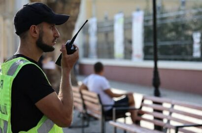 Поліцейські забезпечують порядок під час святкування Дня міста в Миколаєві