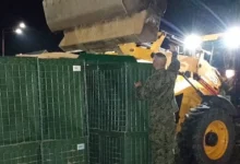 Польські військові облаштовують захисні конструкції біля кордону з Україною