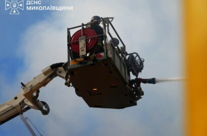 Ілюстративне фото наслідків російської атаки на цивільні об’єкти у Миколаєві