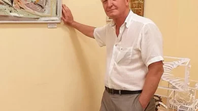 Ілюстративне зображення на згадку про миколаївського художника Миколу Сопільняка