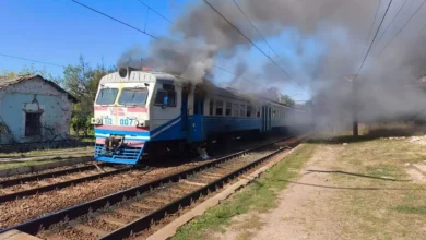 Наслідки удару по приміському поїзду в Харківській області