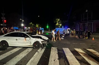 Наслідки смертельної ДТП за участі Audi та Citroen C3 у Миколаєві
