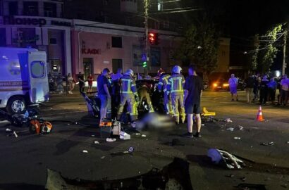 Наслідки смертельної ДТП за участі Audi та Citroen C3 у Миколаєві