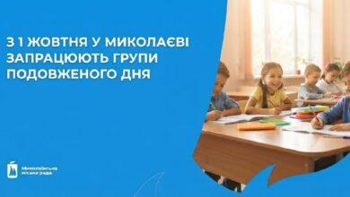 Групи подовженого дня у школах Миколаєва