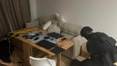 Вилучена техніка з шахрайського call-центру в Миколаєві