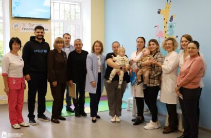 Оновлений простір для дітей і батьків у медичному закладі Миколаєва