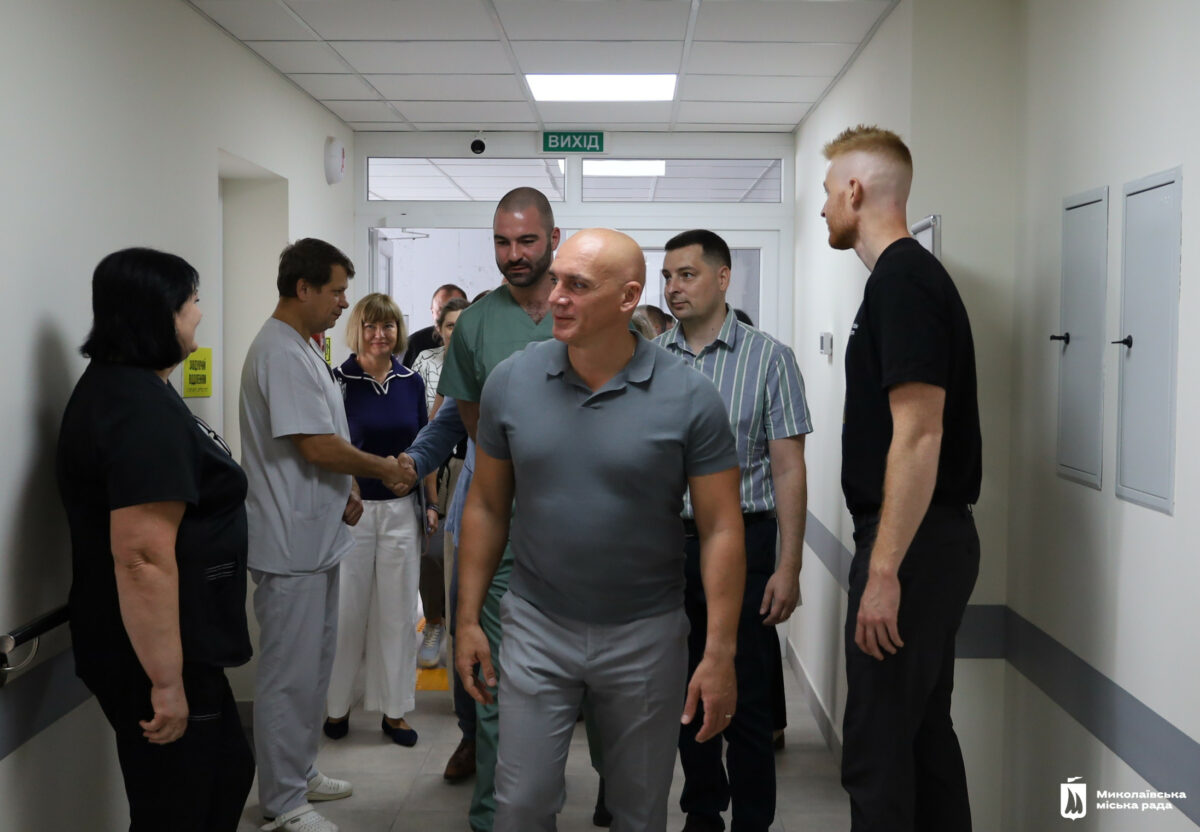 Upgrading the medical infrastructure in Mykolaiv hospitals